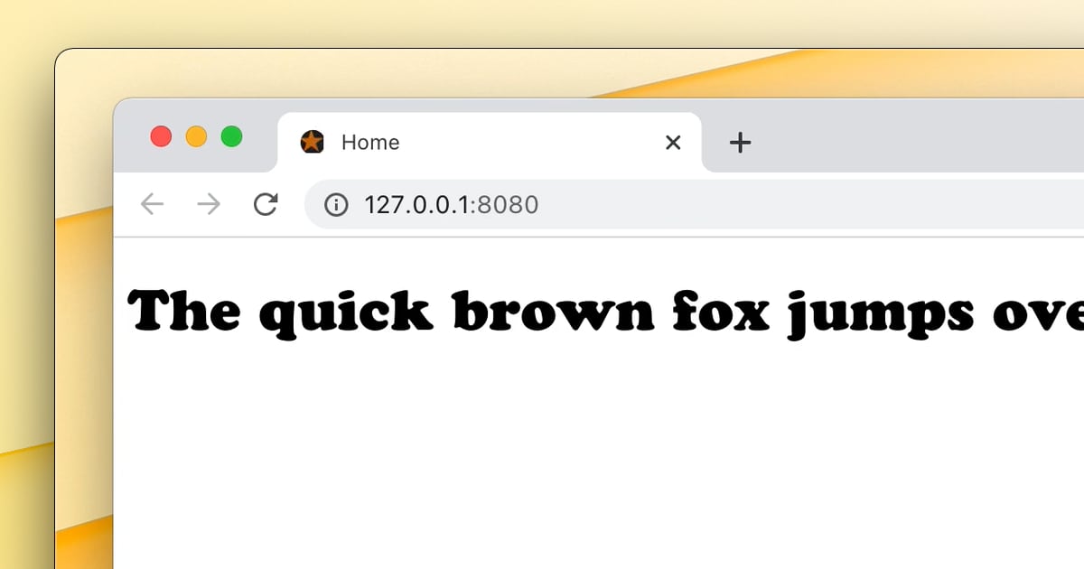 Avoiding FOUT with Async CSS