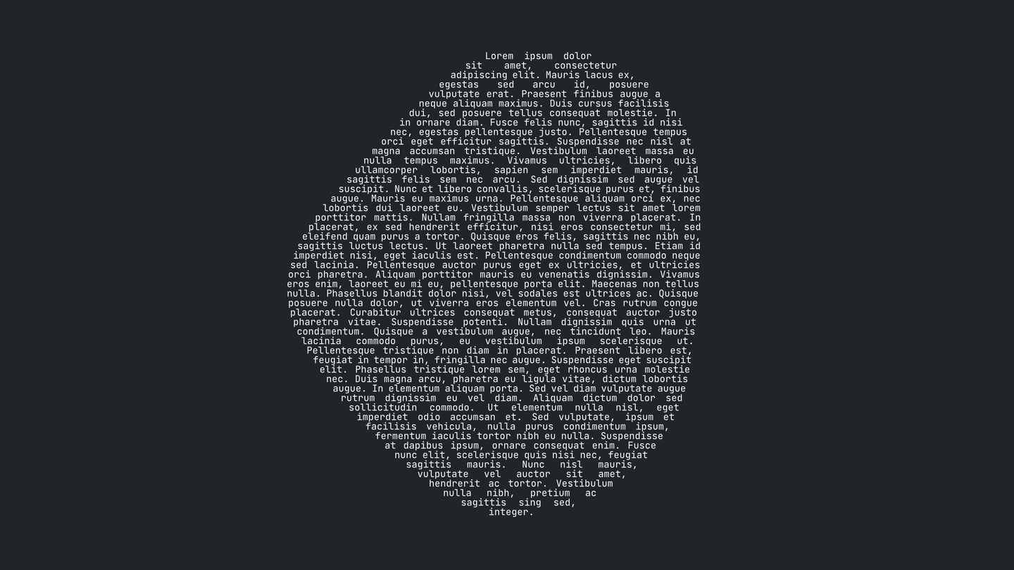 Text wrapping inside of a shape